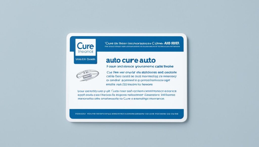 Cure Auto Insurance quote and contact information