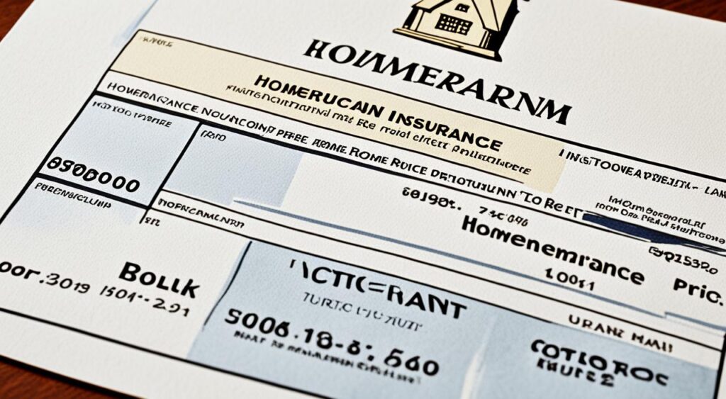 homeowners insurance premium